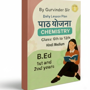 Chemistry Lesson Plan for B.Ed