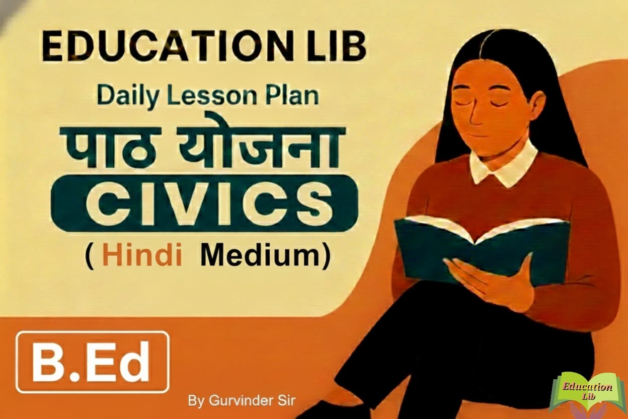 Civics Lesson Plan for B.Ed