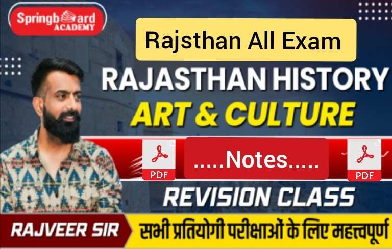 Rajasthan History Notes by Rajveer Sir